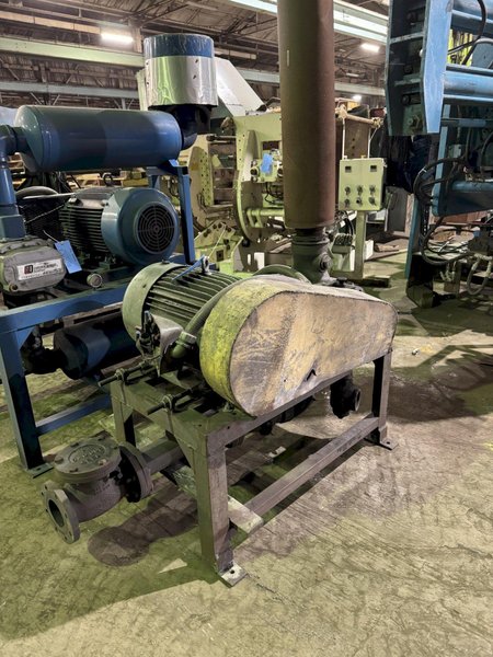 Gardner Denver Duraflow blower model GGDCADA s/n S597891, catalog # 4509, 4000 max. rpm with 40 hp motor