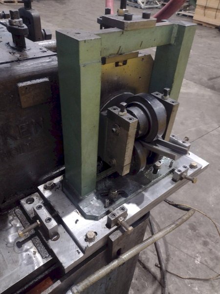 14 STAND X 2” TISHKEN MODEL #14-MW-2 ROLLFORMER 8" ROLL SPACE: YOBRO #24861