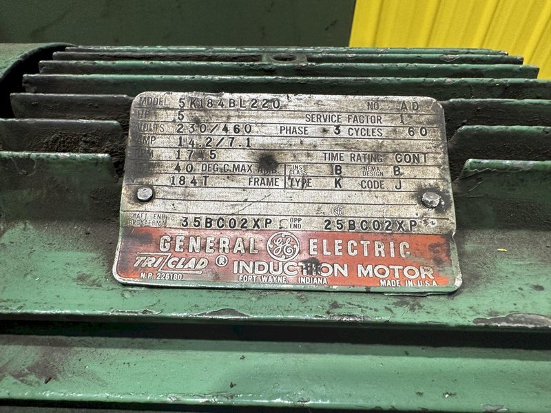 4' x 3/16" WYSONG MODEL #748 MECHANICAL POWER SHEAR: STOCK #19041