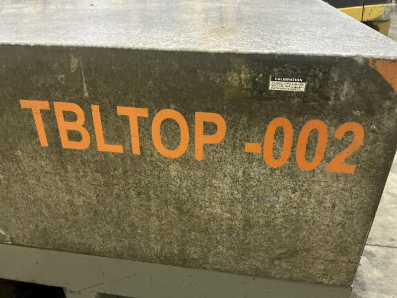 BLACK GRANITE PRECISION INSPECTION TABLE: YOBRO #26199