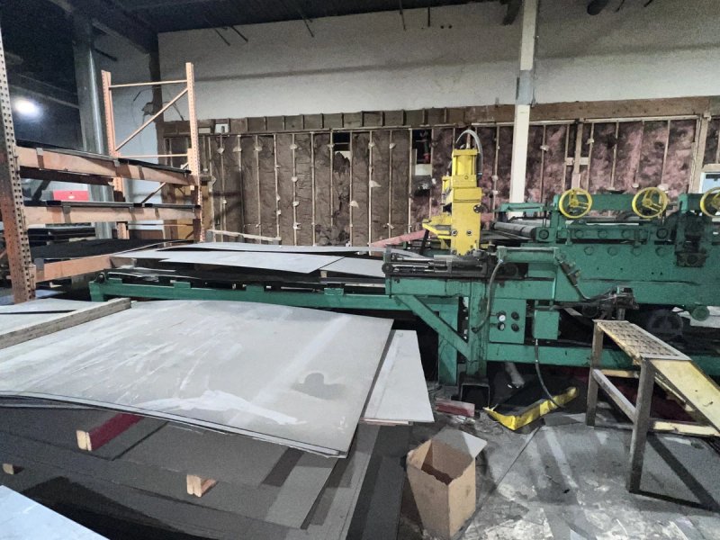 20,000 LB X 72" X 14 GA IOWA-PRECISION/EGAN SLEAR LINE. STOCK # 1088126