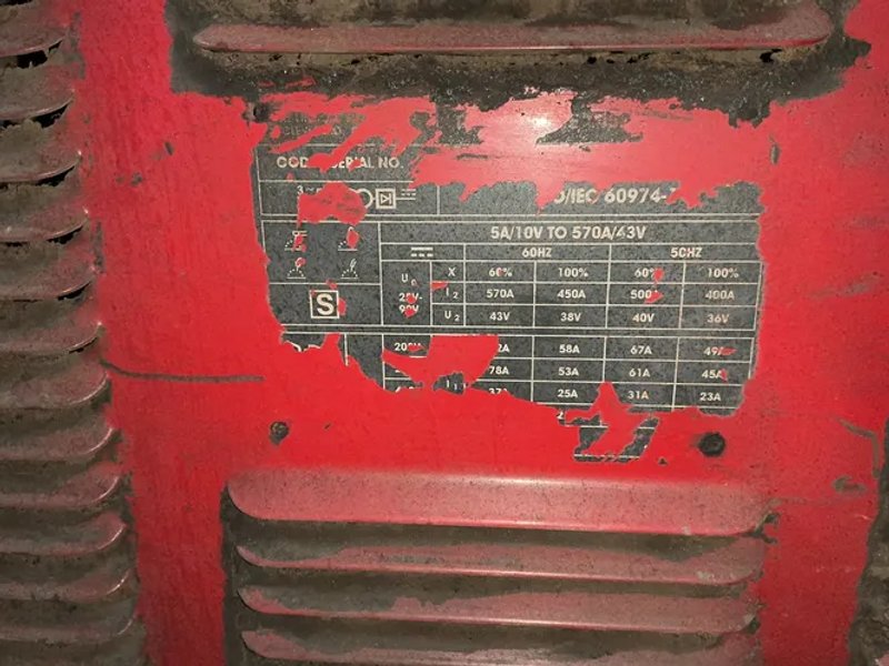 Lincoln Electric  455  Amps  Welder - Powerwave 455