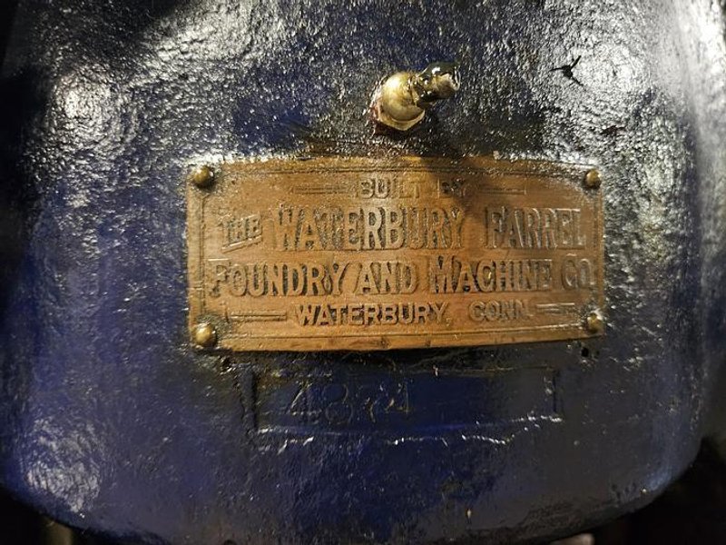 12" X 20"WATERBURY FARREL 2 HIGH ROLLING MILL (14550)