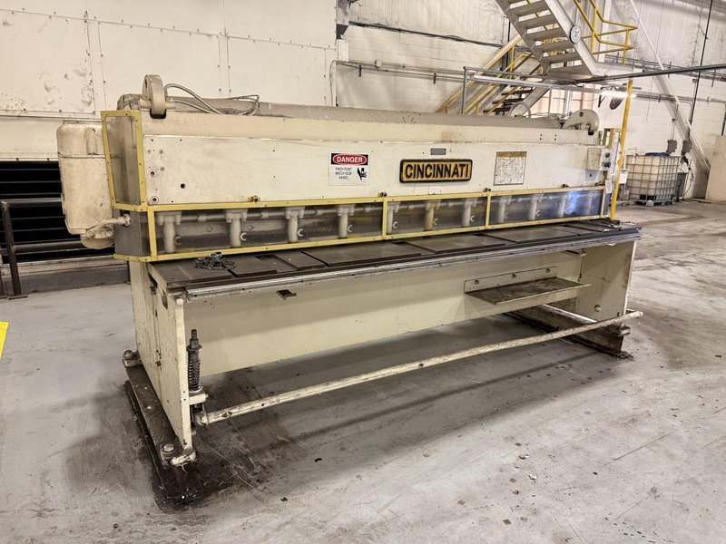 10' X 10 GAUGE CINCINNATI MODEL 1010 MECHANICAL SHEAR: YOBRO #26397