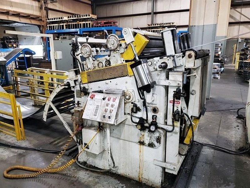 30,000 lbs x 40" x .135" Rowe Servo Coil Feed Line