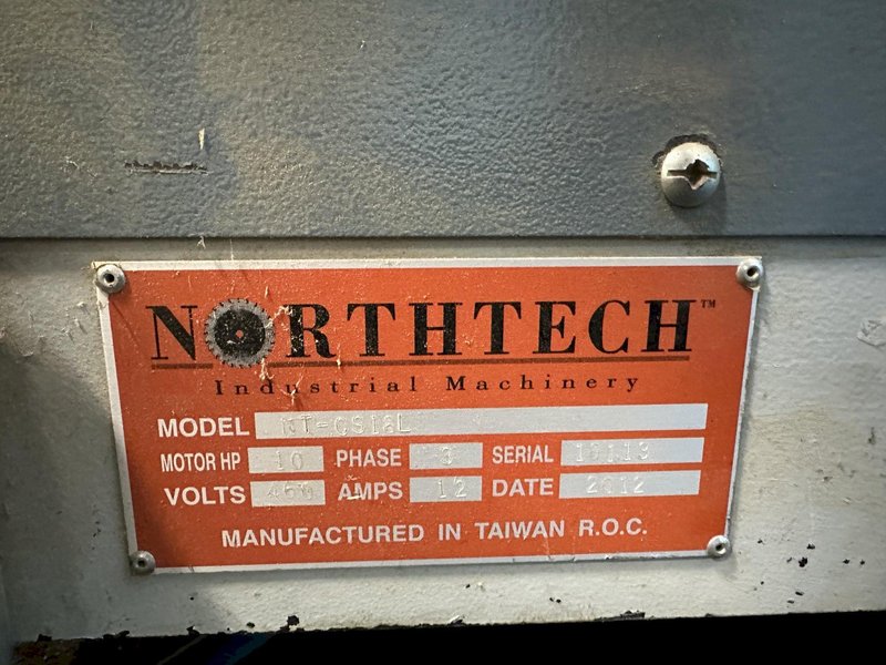 NORTH TECH MODEL CS18L UP-CUT TABLE SAW: STOCK #77447