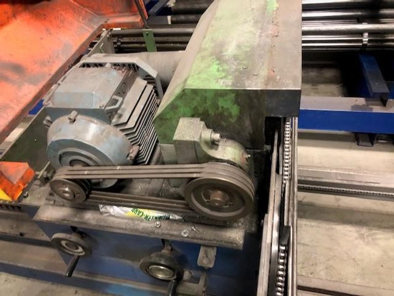 4" X 10' BURRMASTER DOUBLE END TUBE DEBURRING MACHINE STOCK# 2483