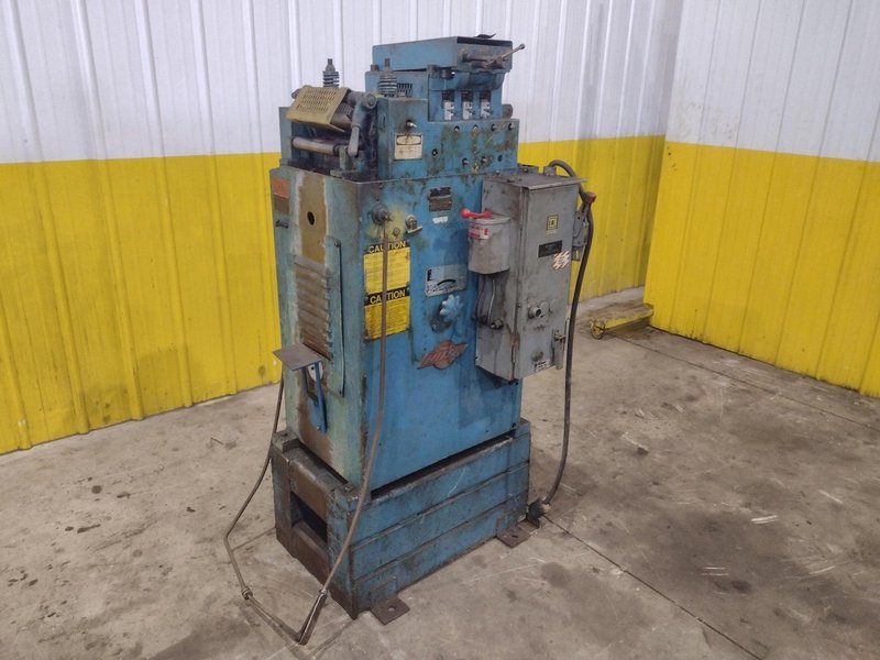 12" LITTELL 7 ROLL MOTORIZED COIL STRIP STRAIGHTENER: YOBRO #24606