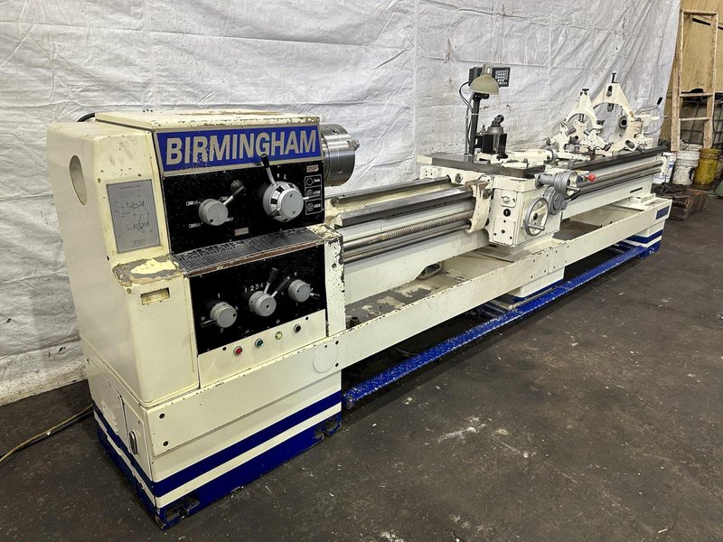 18"X 120" BIRMINGHAM  MODEL # DL18120 GAP BED ENGINE LATHE: STOCK #77942