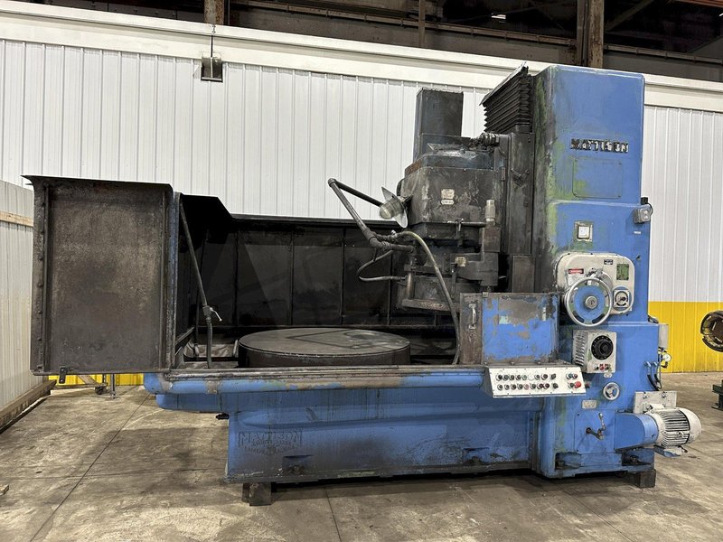 60” X 100 HP MATTISON MODEL #60-H ROTARY SURFACE GRINDER: STOCK #23020