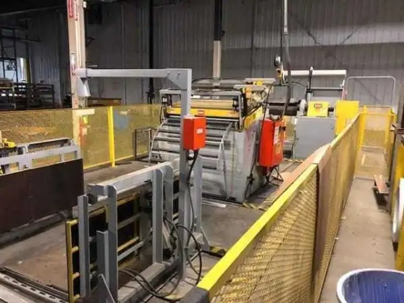 ROWE 10,000 LB X 50" X .074" SERVO FEED LINE, STOCK# 14113J