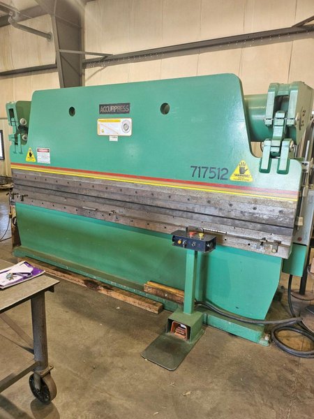 175 TON X 12' ACCURPRESS 717512 HYDRAULIC PRESS BRAKE. STOCK # 1088926