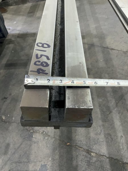 122" X 3" HIGH FILLER BLOCK BRAKE DIE.: STOCK #81584