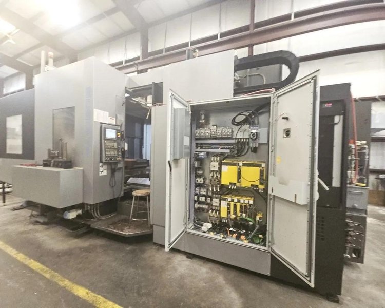 Toyoda FA1050S, Horizontal Machining Center, 2014 – Fanuc 31i-MB CNC Control, 1000 PSI TSC, CAT 50, Chip Blaster, Barnes Chip/Coolant Seperator, Low Hours