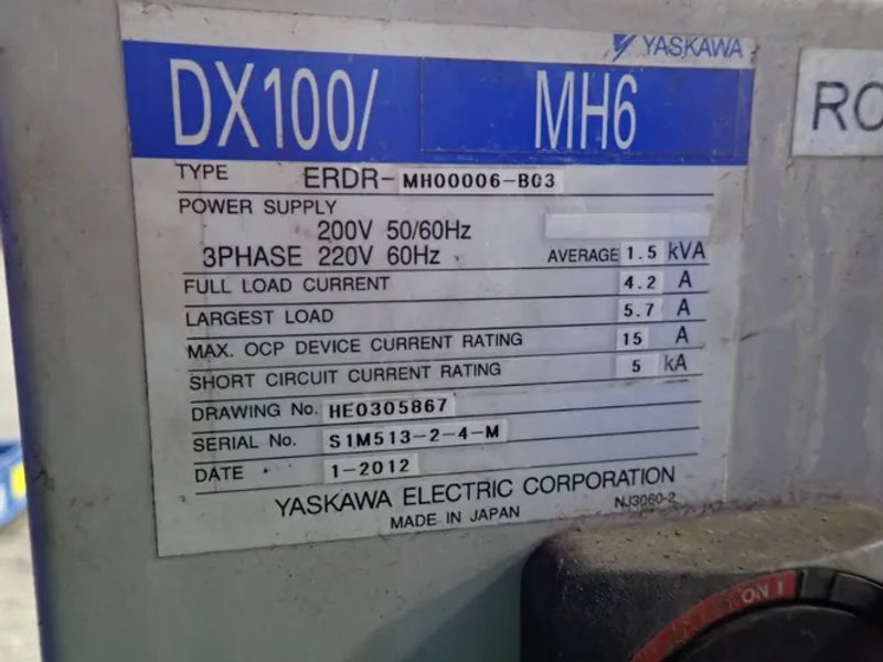 Yaskawa Motoman Robot - Motoman-mh6