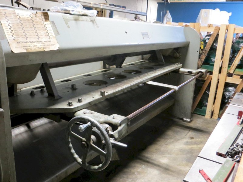 10 Ga x 10 ft Cincinnati Mechanical Power Shear Model 1010