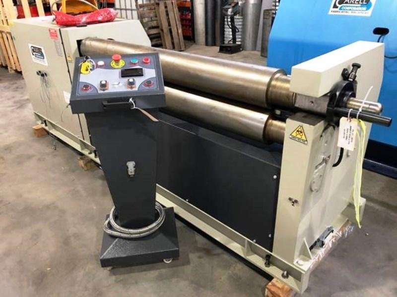 NEW CARELL 5' X 1/4" MRM-S 1550X170 3-ROLL INITIAL PINCH PLATE BENDING ROLL