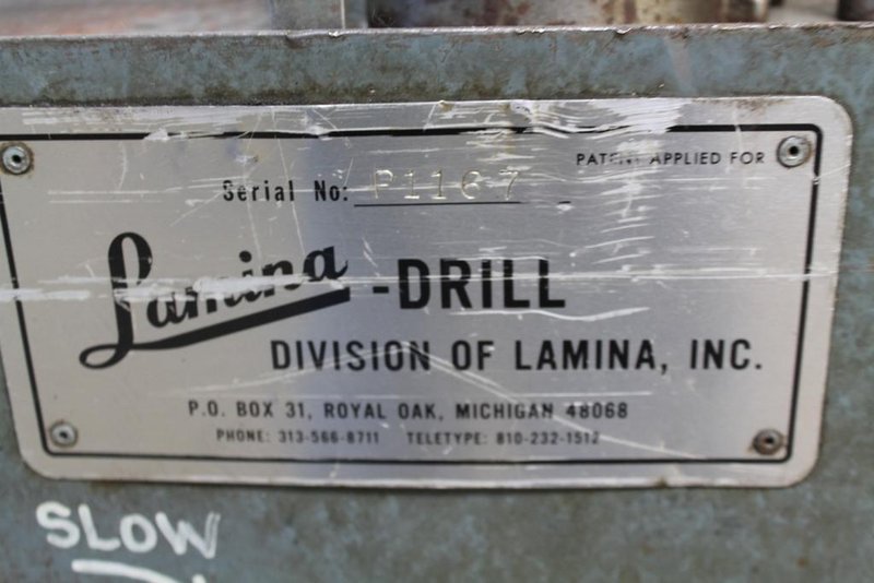 1' LAMINA HYDRAULIC DRILL &amp; POWER UNIT: STOCK #59134