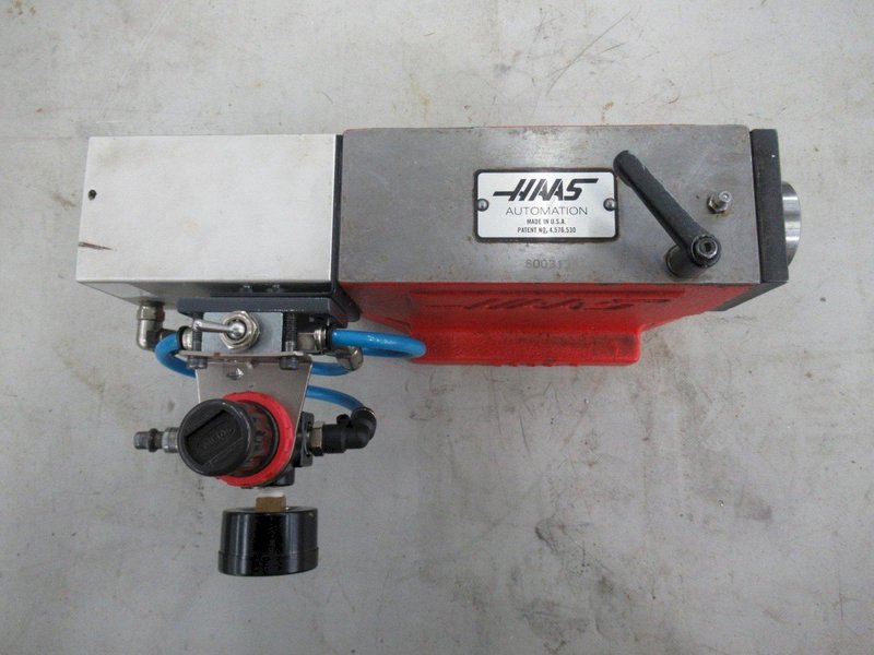 Haas 5000 Pneumatic Tail Stock, 4" Center Height