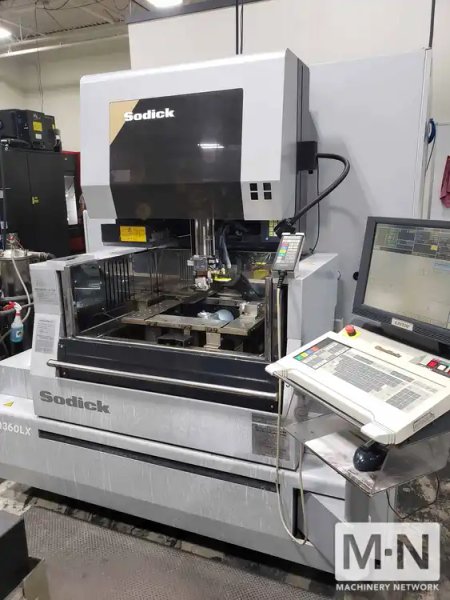 Sodick AQ360LX CNC Wire EDM, 2009