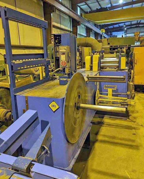 12" X 2.50" x 4,000# STANAT SLITTING LINE