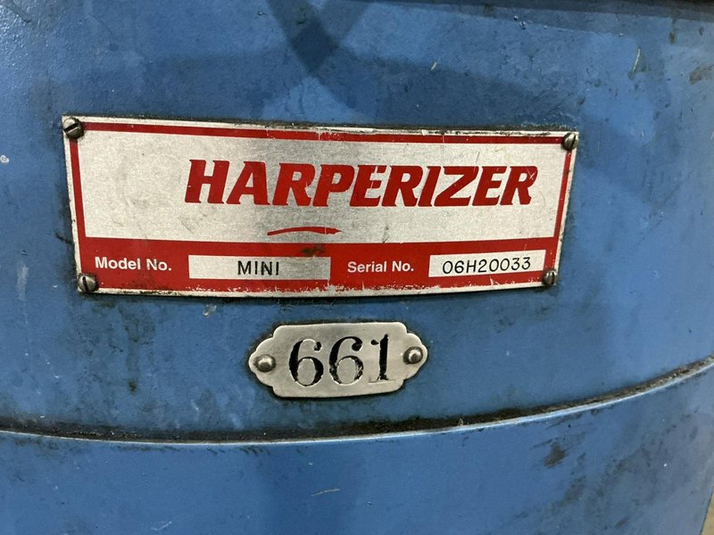 HARPERIZER MODEL #MINI 6 COMPARTMENT SURFACE FINISHER: YOBRO #26216