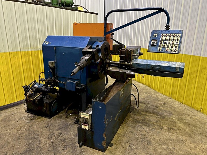 3" KINEFAC MODEL #MC-6-F "KINE-ROLLER" 3-DIE AUTOMATIC THREAD ROLLER THREADER: STOCK #17073