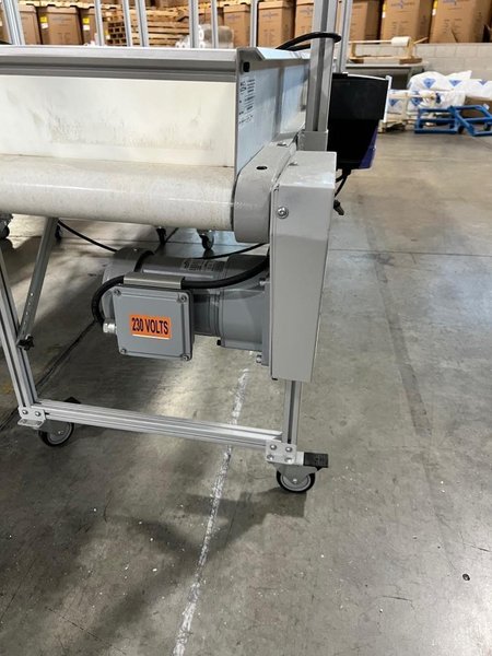 (3) 15′ x 2.5′ Cleated Belt Incline Conveyor, 2022