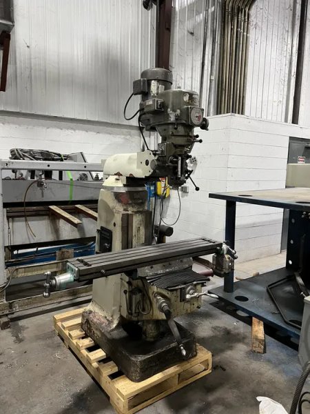 SUPERMAX/FIRST 9" X 49" VERTICAL MILL, STOCK# 14224T