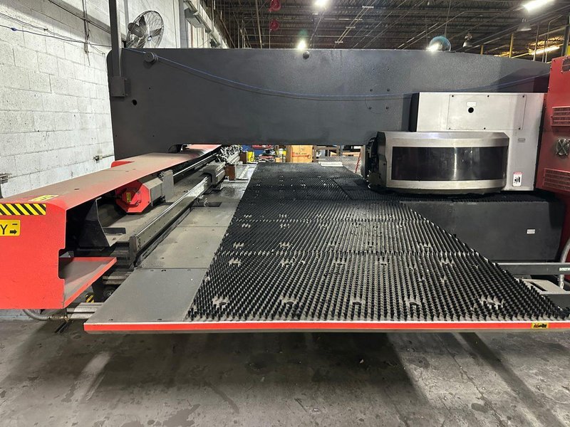 22 Ton Amada AC2510NT CNC Turret Punch, 2008