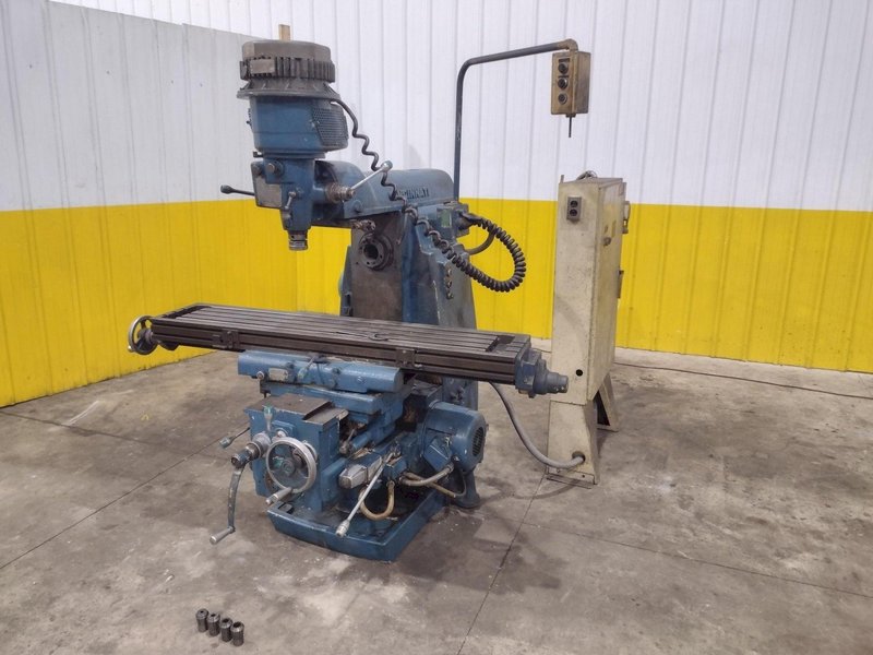 CINCINNATI HORIZONTAL MILL WITH BRIDGEPORT HEAD: YOBRO #24332