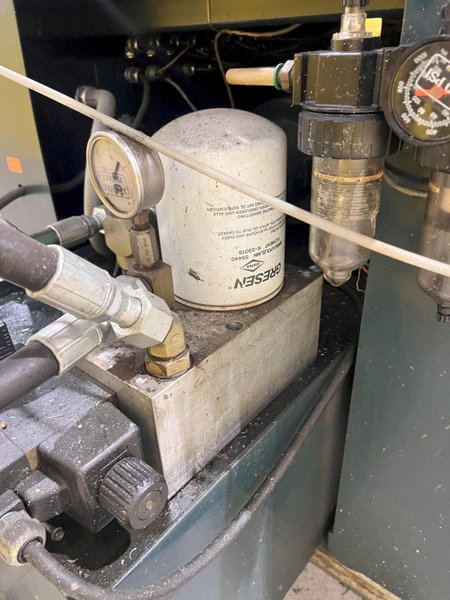 1" WAUSEON MODEL #1003 3 HIT HYDRAULIC TUBE END FORMER: STOCK #20114