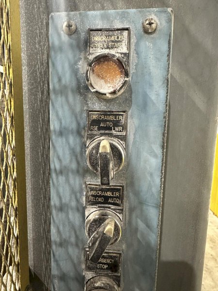 20' AMD BAR &amp; PIPE DESCRAMBLER RACK &amp; LOADER: STOCK #22659