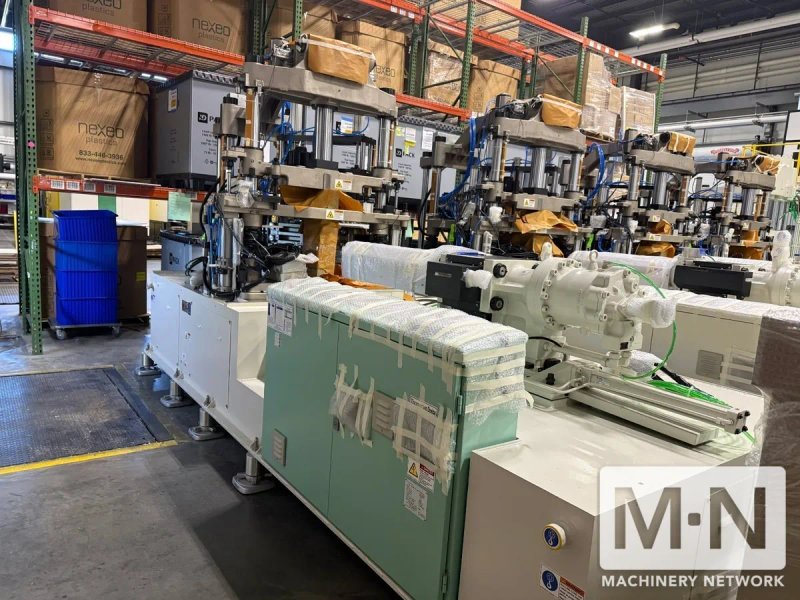 AOKI MODEL AHC-150 INJECTION BLOW MOLDING MACHINE MFG 2020 (4) AVAILABLE