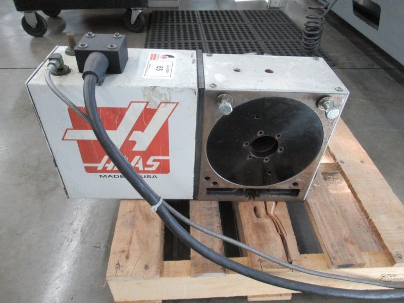 Haas HRT-210 Programmable Rotary Table, 8.25" Platen, Brush Type Drive Motor- Auction Item