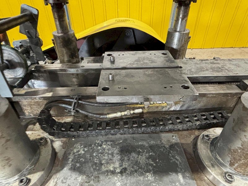 4-POST CUTOFF PRESS AND SERVO DIE ACCELERATOR. STOCK # 0991225