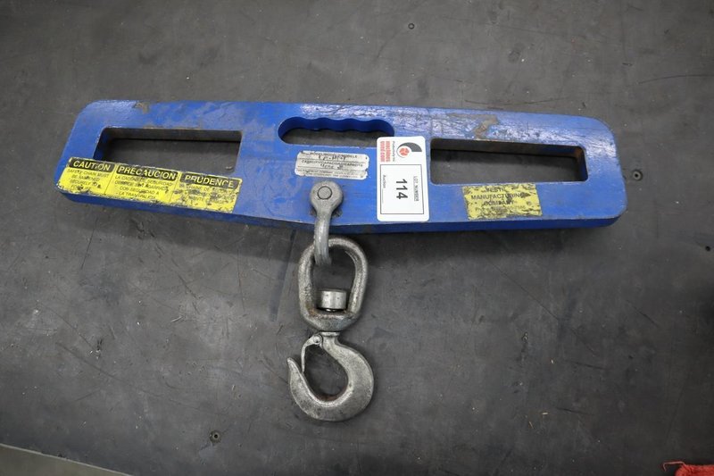 Vestil 4,000# Capacity Forklift Hook Lift- Auction Item