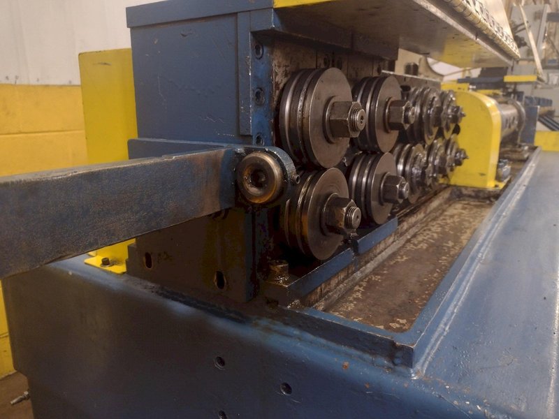 1/4" PATTERSON MODEL #1975 WIRE STRAIGHTENER &amp; CUTOFF MACHINE: STOCK #16362