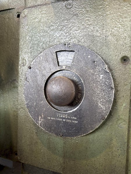 48" FRORIEP 4-JAW VERTICAL TURRET LATHE. STOCK # 0667925