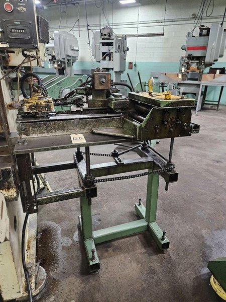 12" X 12" COILMATIC AIR FEEDER/STRAIGHTENER. STOCK # 0953823
