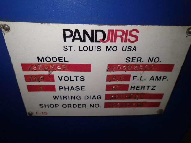 48" PANDJIRIS SEAM WELDER: STOCK #66756