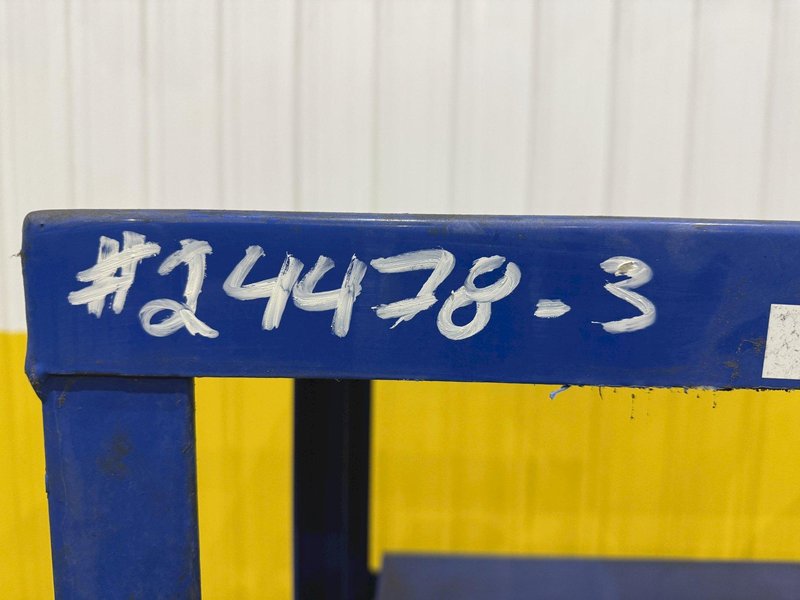 (4) 1,000 LB CAPACITY DIE RACKS W/ SLIDING SHELVES: YOBRO #24478