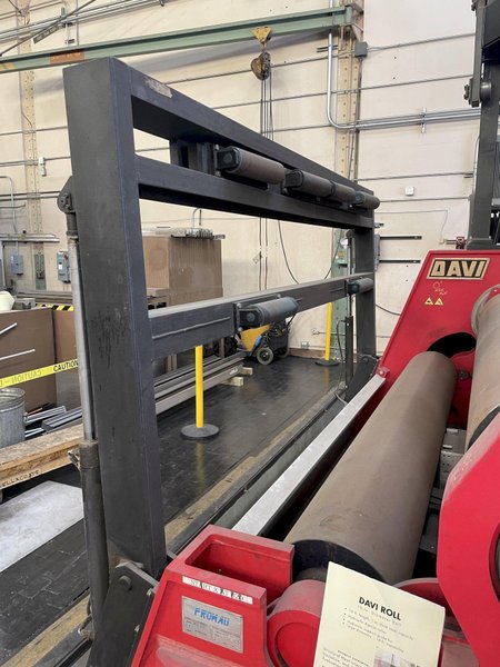 DAVI / Promau 16-inch Diameter CNC Plate Rolling/Bending Machine Model: MCB 3045