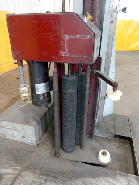 4000 LB X 48" LIBERTY INDUSTRIES SERIES 500 PLUS ROTARY TABLE STRETCH WRAPPER