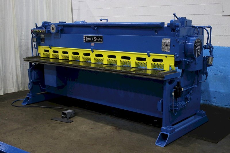10' X 10 GA LODGE &amp; SHIPLEY MECHANICAL SHEAR: STOCK #75069
