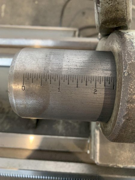 17" X 54" SOUTH-BEND ENGINE LATHE. STOCK # 0151124