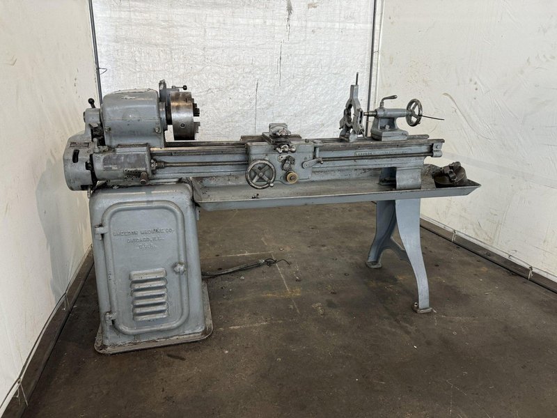 10.5" X 36" SHELDON ENGINE LATHE. STOCK # 0895124