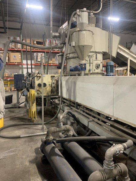 180mm Milacron/Gamma Meccanica Recycling System, Yr. 2010