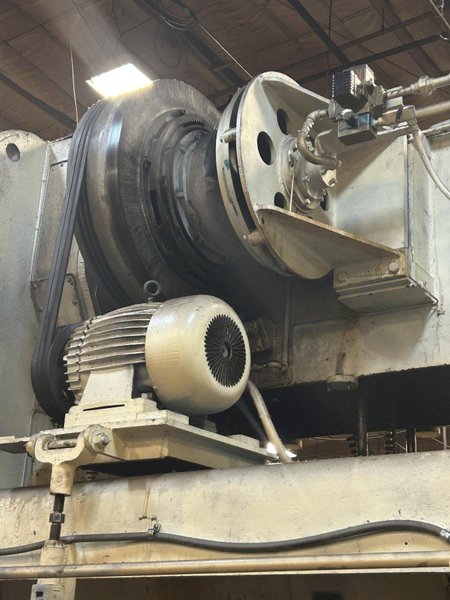 150 TON VERSON MODEL #6B78G 45" x 110" BED GAP FRAME STAMPING PRESS, 12" STROKE: YOBRO #24419