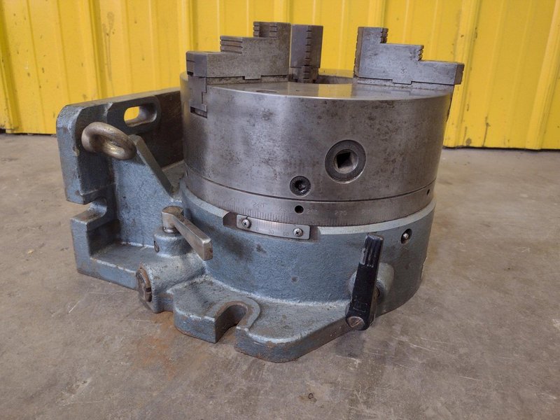 12" YUASA TYPE 550 HORIZONTAL &amp; VERTICAL ROTARY TABLE: STOCK 19680